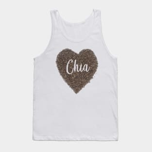 Chia Seeds Heart For Healthy Life Tank Top